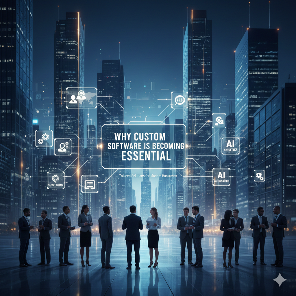 Why Custom Software Is Becoming Essential for Modern Businesses