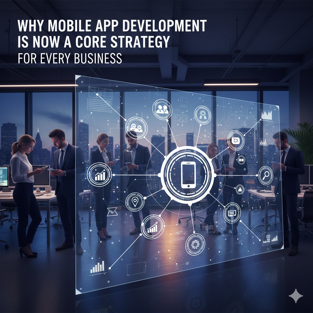 Why Mobile App Development Is Now a Core Strategy for Every Business